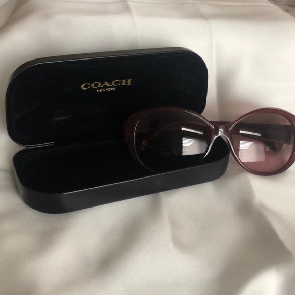 Authentic Coach Sunglasses with Case - Picture 1 of 6